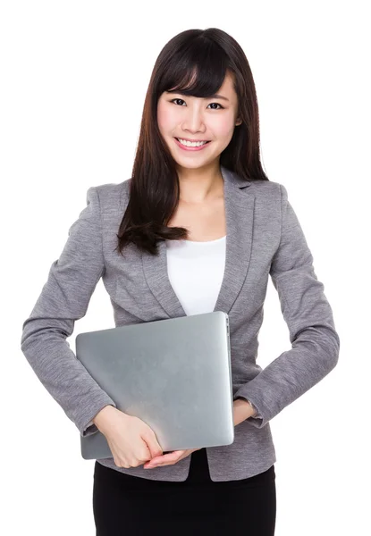 Joven asiática mujer de negocios traje — Foto de Stock