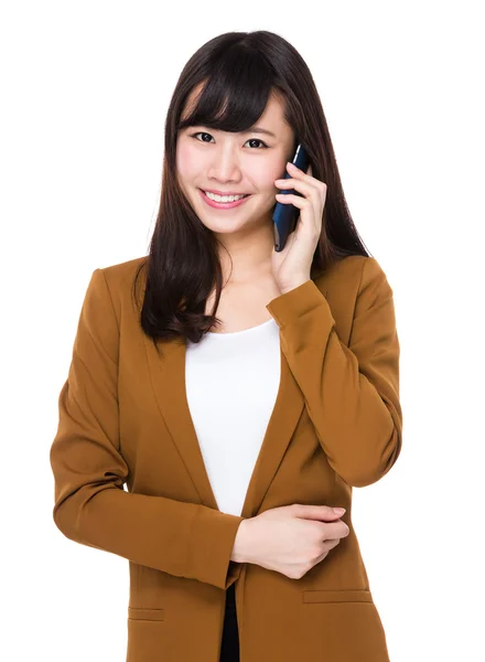 Joven asiática mujer de negocios traje — Foto de Stock