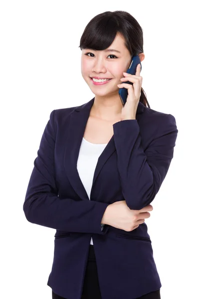 Joven asiática mujer de negocios traje — Foto de Stock