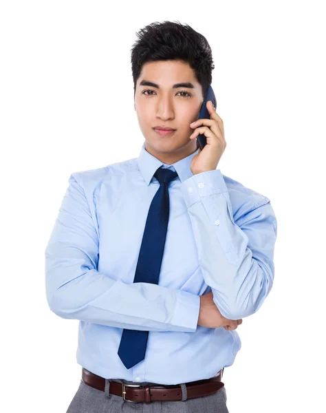 Young asian businessman in business attire — Stock Photo, Image