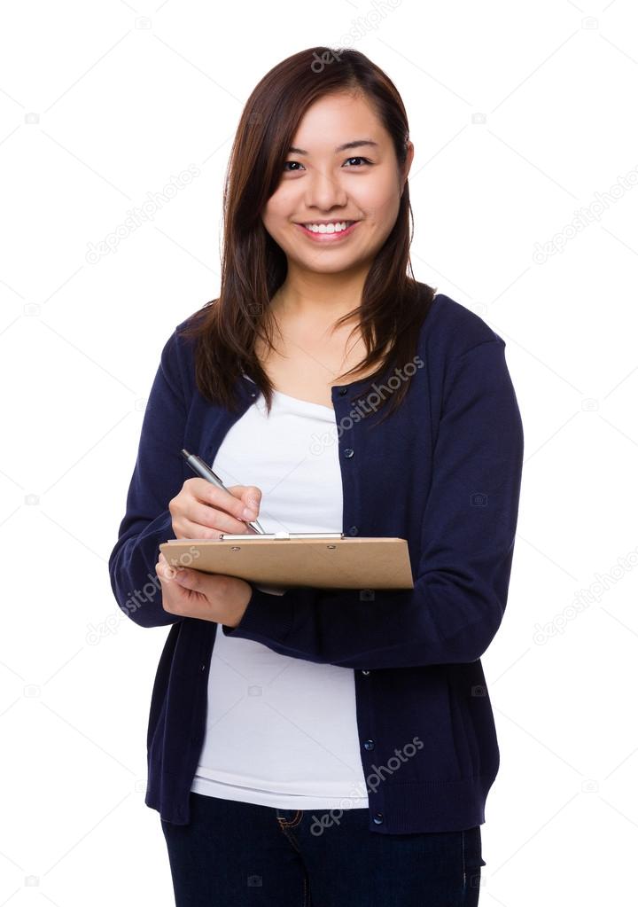 white collar asian woman White collar asian woman