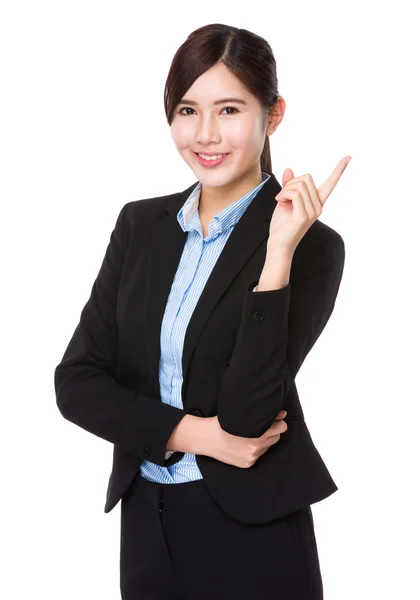 Junge asiatische Geschäftsfrau in Business-Anzug — Stockfoto