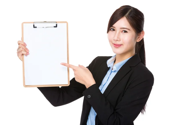 Joven asiática mujer de negocios traje — Foto de Stock