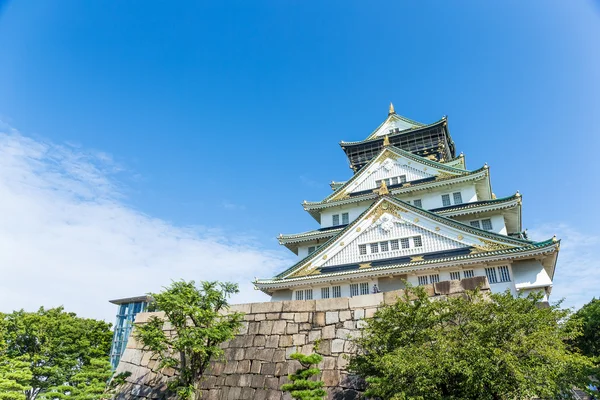 Замок в Японии, Осака — стоковое фото