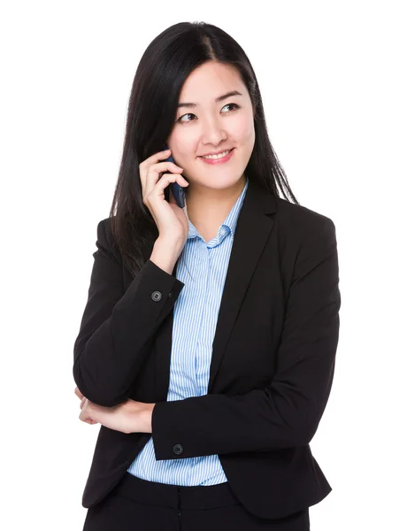 Joven asiática mujer de negocios traje — Foto de Stock