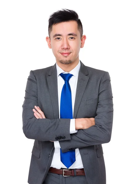 Junge asiatische Geschäftsmann in Business-Anzug — Stockfoto