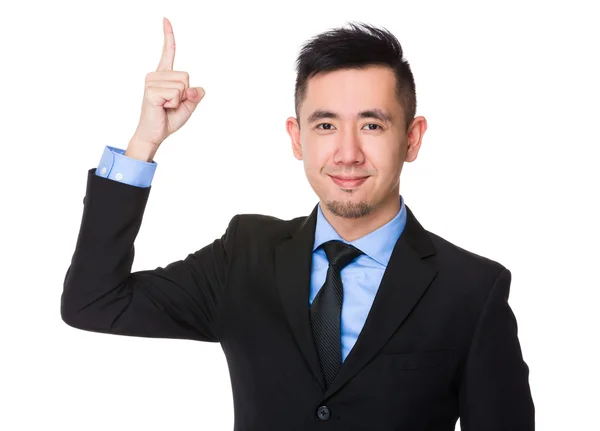 Junge asiatische Geschäftsmann in Business-Anzug — Stockfoto