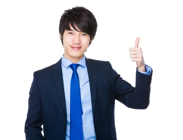 Fiatal ázsiai üzletember üzleti öltözékben — Stock Fotó