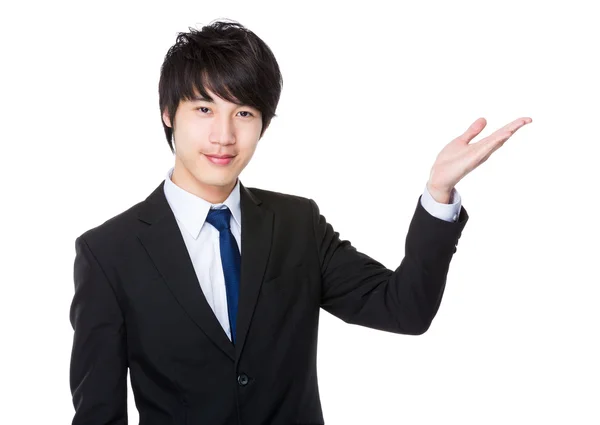 Young asian businessman in business suit Stock Photo