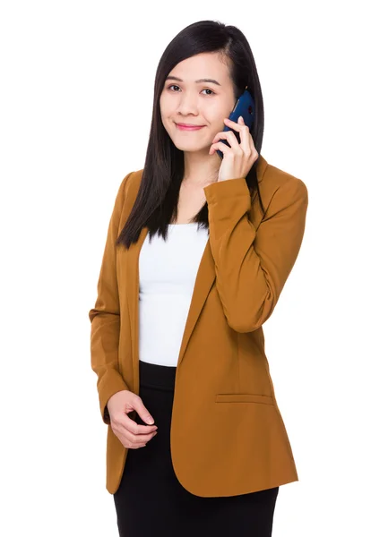 Young asian businesswoman in business suit — Stock Photo, Image