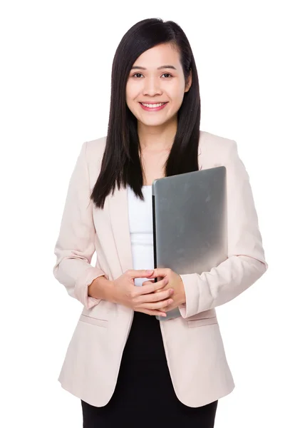 Joven asiática mujer de negocios traje — Foto de Stock