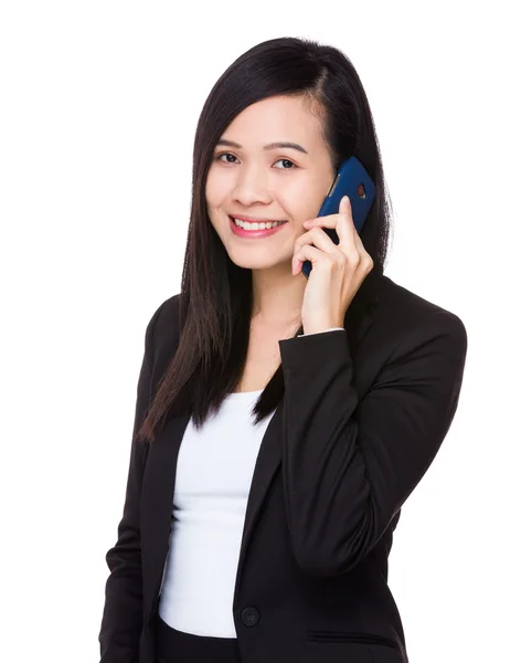 Young asian businesswoman in business suit — Stock Photo, Image