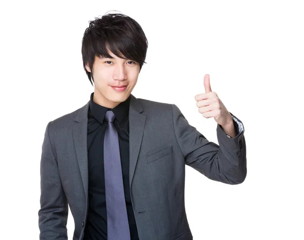 Young asian businessman in business attire — Stock Photo, Image