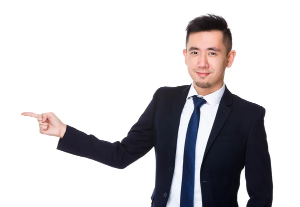 Young asian businessman in business suit — Stock Photo, Image