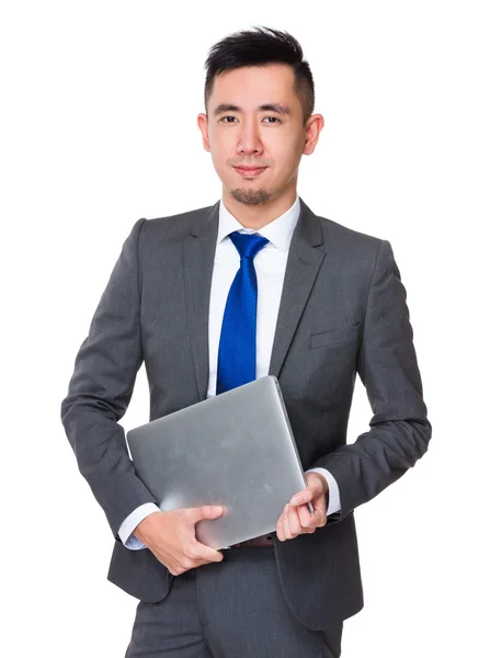 Junge asiatische Geschäftsmann in Business-Anzug — Stockfoto