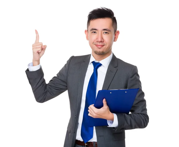 Junge asiatische Geschäftsmann in Business-Anzug — Stockfoto