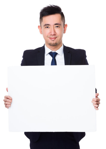Young asian businessman in business suit