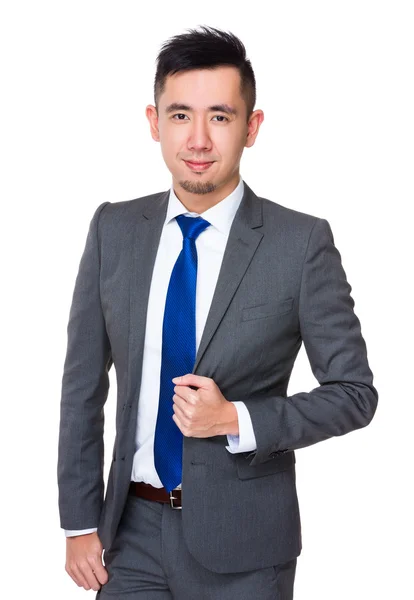 Junge asiatische Geschäftsmann in Business-Anzug — Stockfoto