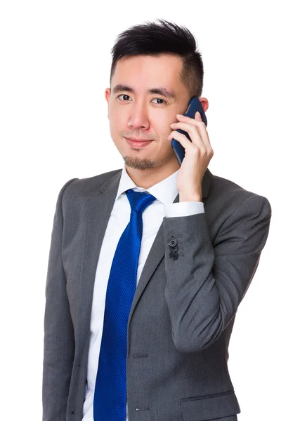 Young asian businessman in business suit — Stock Photo, Image