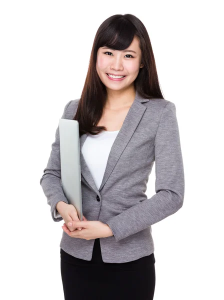 Junge asiatische Geschäftsfrau in Business-Anzug — Stockfoto