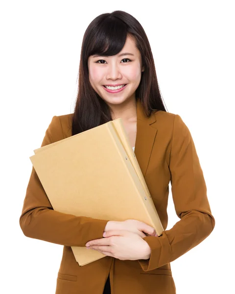 Young asian businesswoman in business suit — Stock Photo, Image