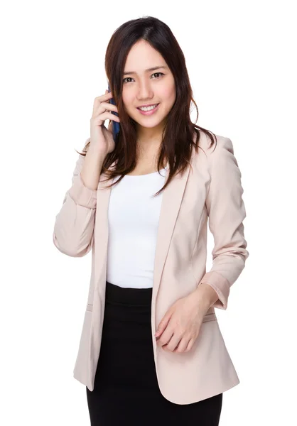 Young asian businesswoman in business suit — Stock Photo, Image