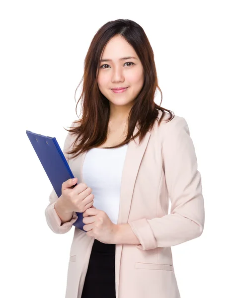 Young asian businesswoman in business suit — Stock Photo, Image