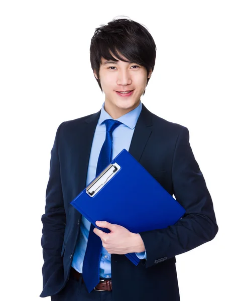 Young asian businessman in business suit — Stock Photo, Image