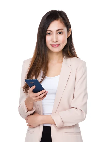 Young asian businesswoman in business suit — Stock Photo, Image