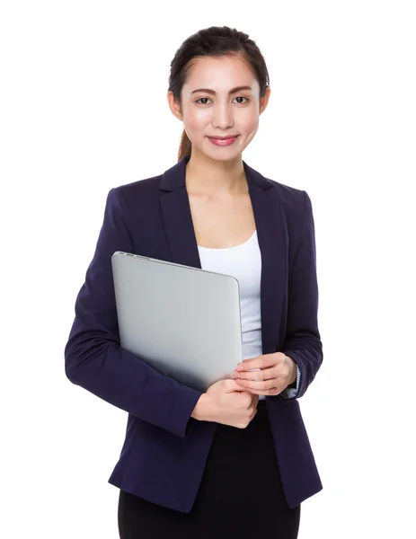 Young asian businesswoman in business suit — Stock Photo, Image