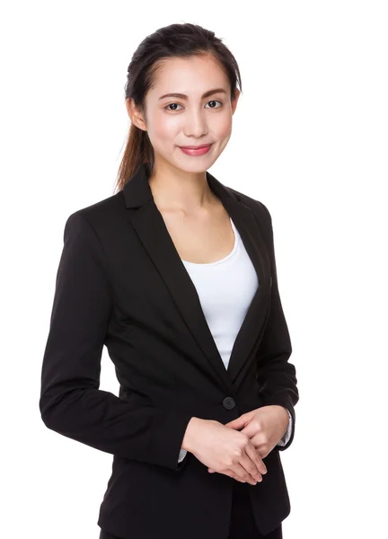 Junge asiatische Geschäftsfrau in Business-Anzug — Stockfoto