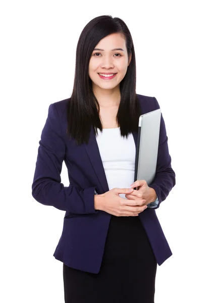 Young asian businesswoman in business suit — Stock Photo, Image