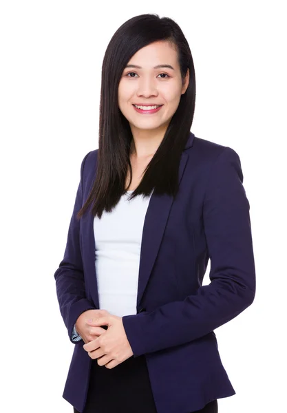 Young asian businesswoman in business suit Royalty Free Stock Images