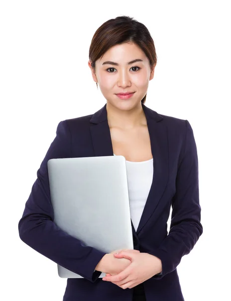 Young asian businesswoman in business suit — Stock Photo, Image