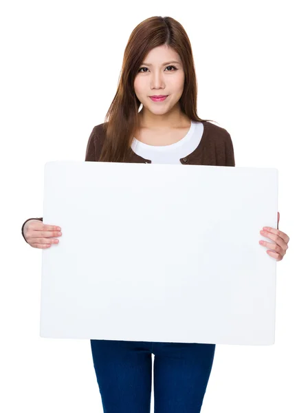 Asian young woman in brown cardigan — Stock Photo, Image