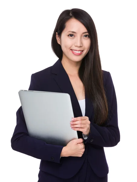 Joven asiática mujer de negocios traje — Foto de Stock