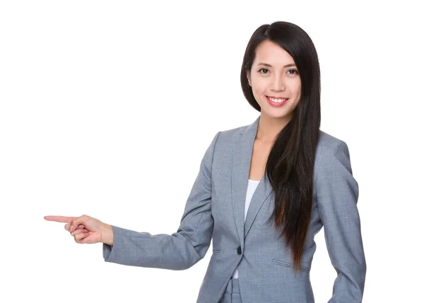 Joven asiática mujer de negocios traje — Foto de Stock