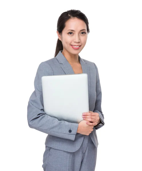 Joven asiática mujer de negocios traje — Foto de Stock