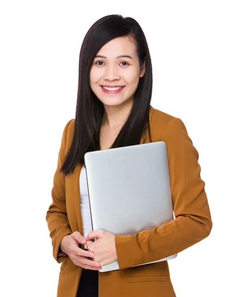 Junge asiatische Geschäftsfrau in Business-Anzug — Stockfoto