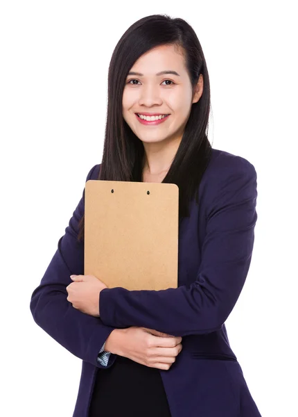 Joven asiática mujer de negocios traje — Foto de Stock