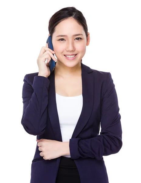 Joven asiática mujer de negocios traje — Foto de Stock