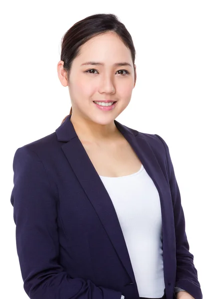 Junge asiatische Geschäftsfrau in Business-Anzug — Stockfoto