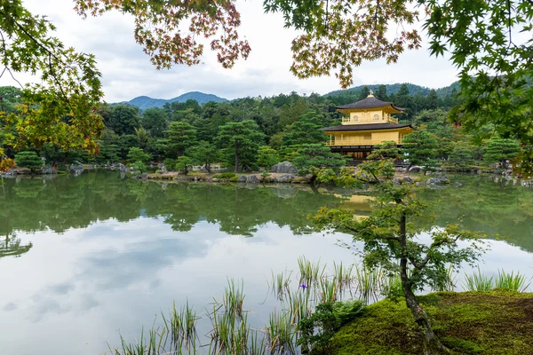 Gouden paviljoen op kinkakuji tempel — Stockfoto