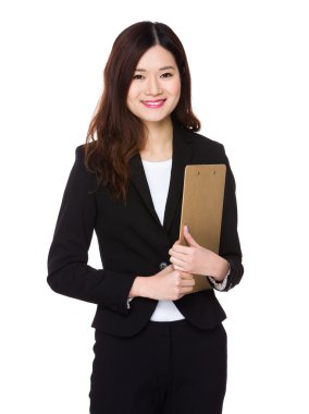 iş takım elbiseli genç Asyalı işkadını