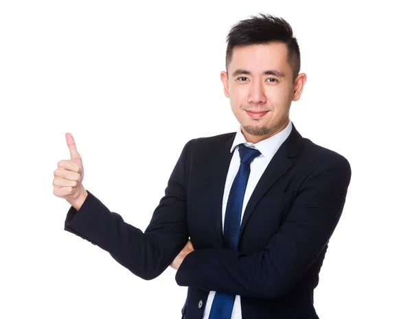 Joven asiático hombre de negocios traje — Foto de Stock