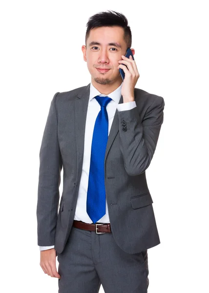 Young asian businessman in business suit — Stock Photo, Image