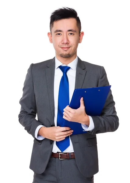 Giovane asiatico businessman in business suit — Foto Stock