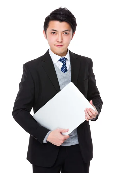 Joven asiático hombre de negocios traje — Foto de Stock