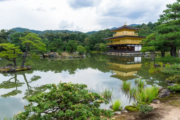 Pavillon d'or au temple Kinkakuji — Photo