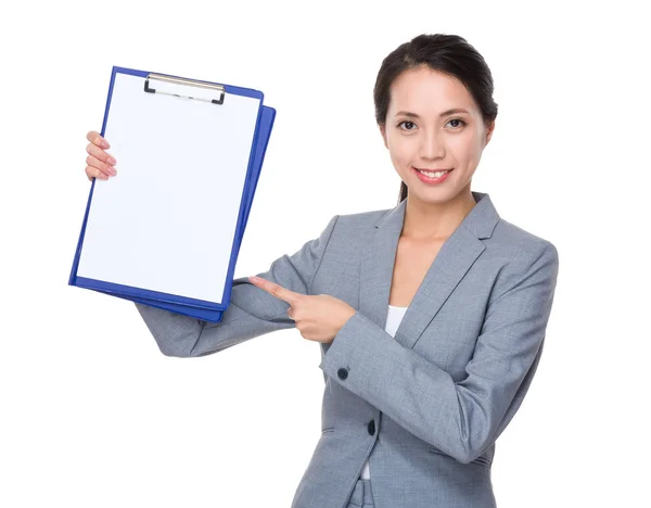 Young asian businesswoman in business suit — Stock Photo, Image